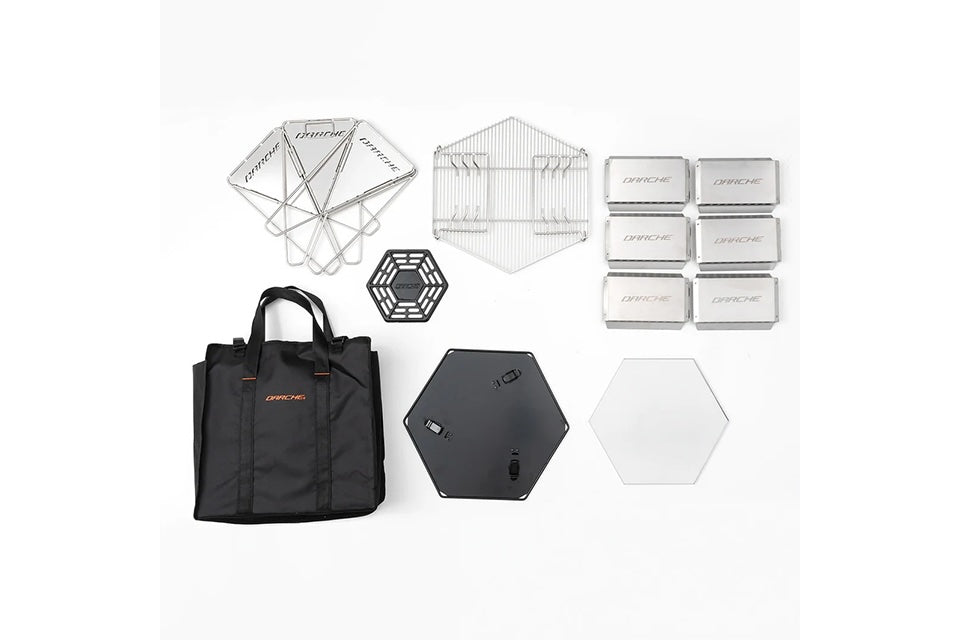 BBQ HEXAGONAL & FIRE PIT