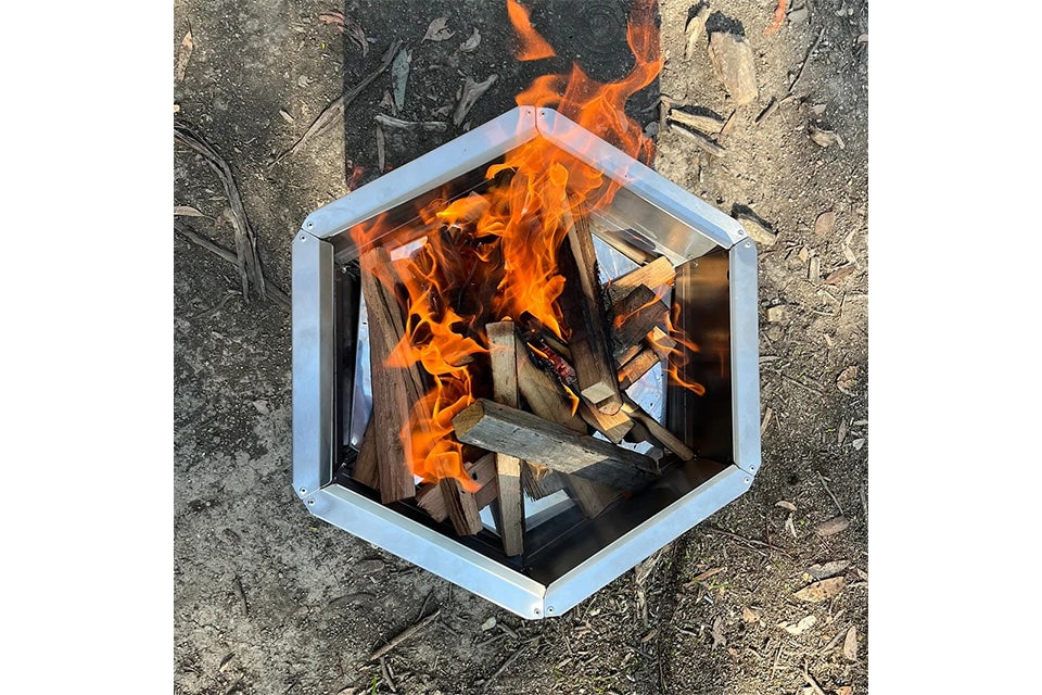 BBQ HEXAGONAL & FIRE PIT