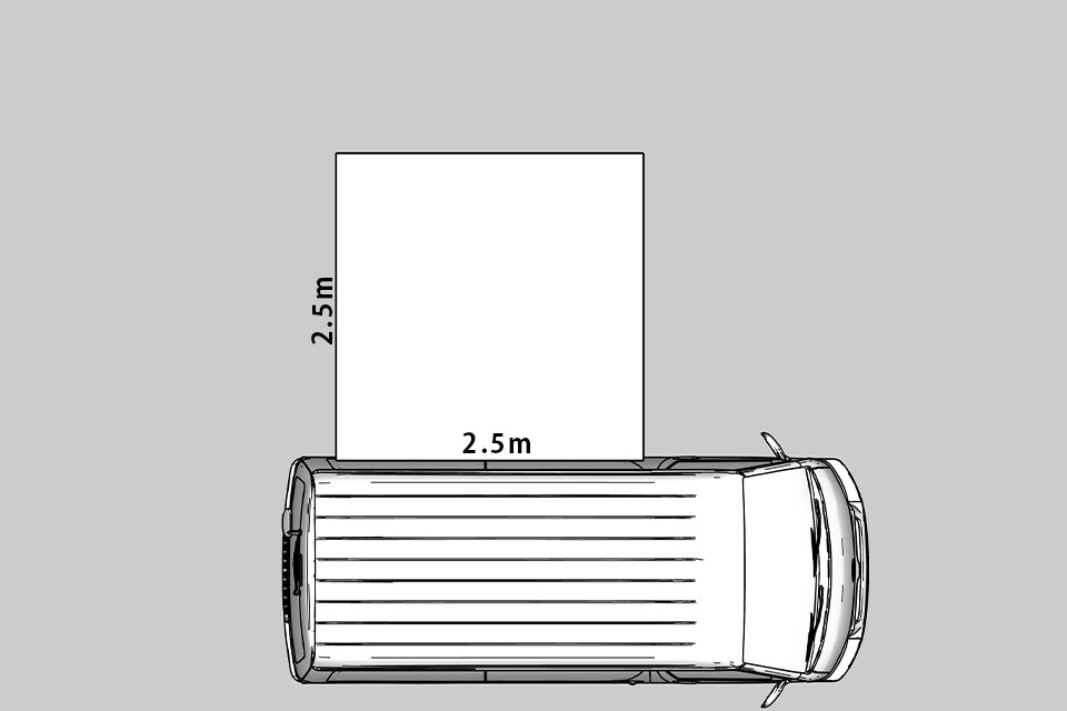Trail Awning 2.5m Soft Case