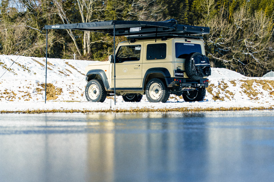 One action self awning 2.3m