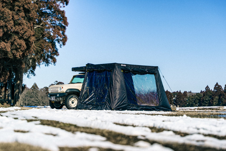 One action self awning 2.3m room