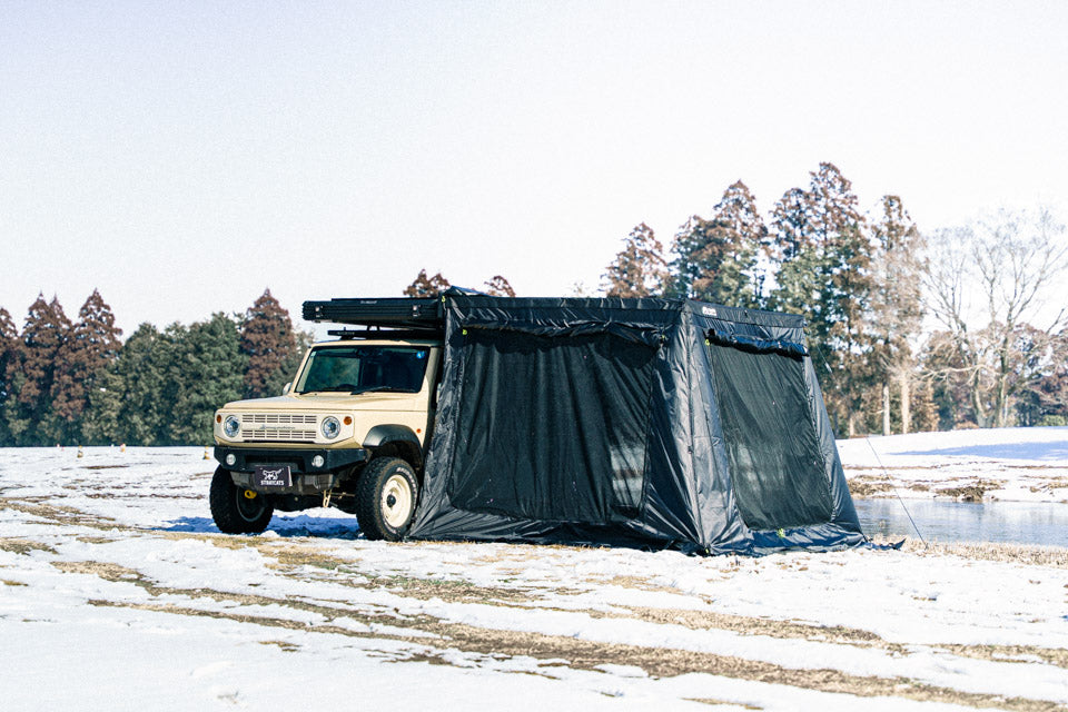 One action self awning 2.3m room