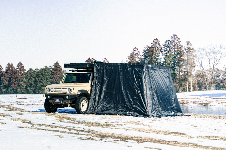 One action self awning 2.3m room