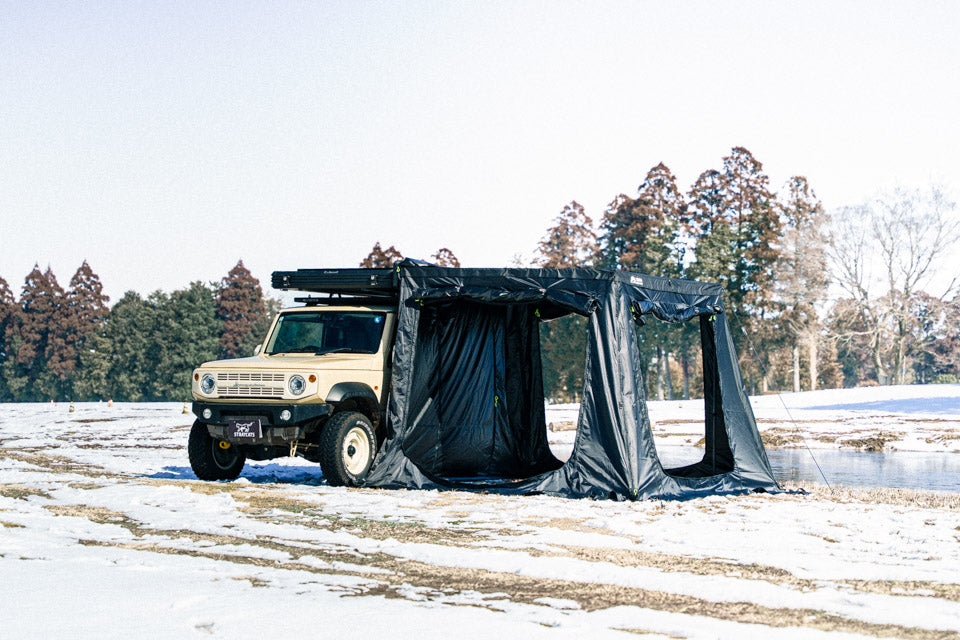 One action self awning 2.3m room