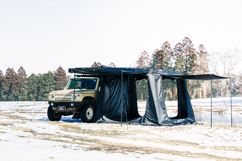 One action self awning 2.3m room