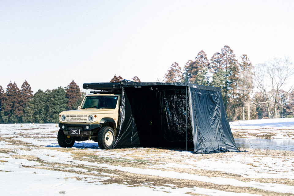 One action self awning 2.3m room