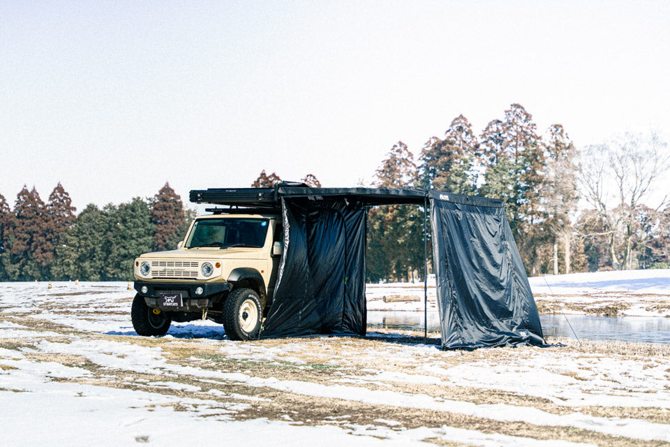 One action self awning 2.3m room