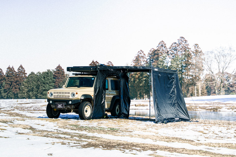 One action self awning 2.3m room