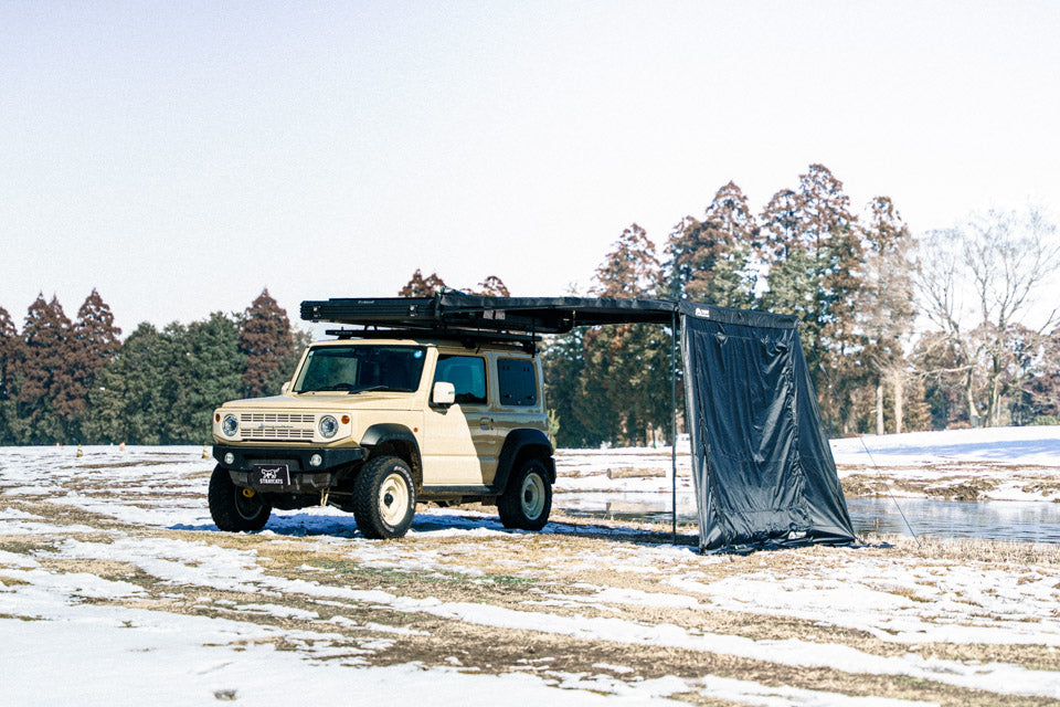 One action self awning 2.3m room