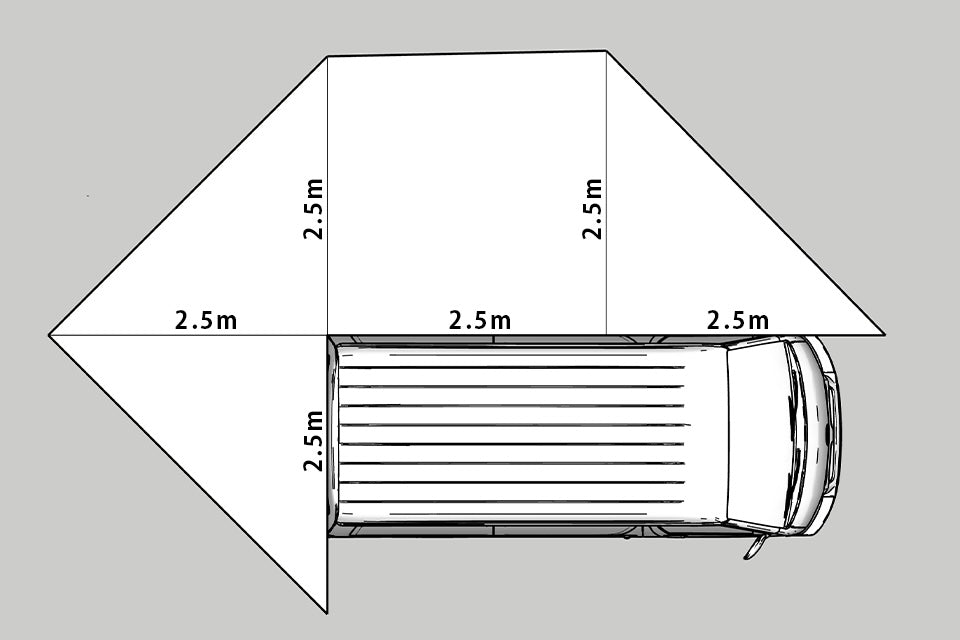 ST 270 Awning 2.5m